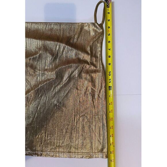 Bishop+ Young Gold Shimmer Cami Top Size XS - Picture 6 of 7
